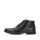 Schwarze Rieker Herren Schnürstiefel 33207-00 aus Glattleder mit einer Schnürung. Schuh Außenseite.