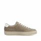 Braune Rieker Damen Sneaker Low L5903-20 aus Glattleder mit einem Reißverschluss. Schuh Innenseite.