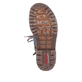 
Himmelblaue Rieker Damen Schnürstiefel 78240-14 mit einer robusten Profilsohle. Schuh Laufsohle
