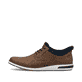 Braune Rieker Herren Slipper 11357-24 mit easy Hineinschlüpf-Möglichkeit. Schuh Außenseite.