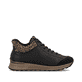Schwarze Rieker Damen Kurzstiefel N1457-00 mit Ready2GO Schnell-Anziehfunktion. Schuh Innenseite.