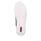 Marineblaue Rieker Damen Schnürschuhe N0910-14 mit Ziernähten. Schuh Laufsohle.