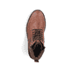 Braune Rieker Herren Schnürstiefel 30410-24 mit wasserabweisender TEX-Membran. Schuh von oben.