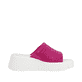 Rosane Rieker Damen Pantoletten W1551-31 mit flexibler und ultra leichter Sohle. Schuh Innenseite.