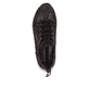 Baskets basses Rieker marron pour femmes N5254-25 avec bande élastique. Chaussure vue de dessus.