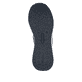 Blaue vegane Rieker Damen Sneaker Low W2701-14 mit einer Schnürung. Schuh Laufsohle.