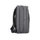Sac pour ordinateur portable  H5200-43 en gris avec fermeture éclair, compartiment rembourré pour ordinateur portable et bretelles amovibles. Côté droit.
