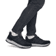 Dunkelblaue Rieker Herren Sneaker Low U0100-14 aus Rauleder. Schuh am Fuß.