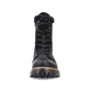 Königsblaue Rieker Damen Biker Boots 72621-14 mit Schnürung und Reißverschluss. Schuh Innenseite