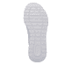 Baskets basses Rieker blanches végétaliennes pour femme M6062-80. Semelle extérieure de la chaussure.