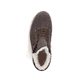 
Kaffeebraune Rieker Herren Schnürstiefel F8333-25 mit Schnürung sowie Flip-Grip. Schuh von oben