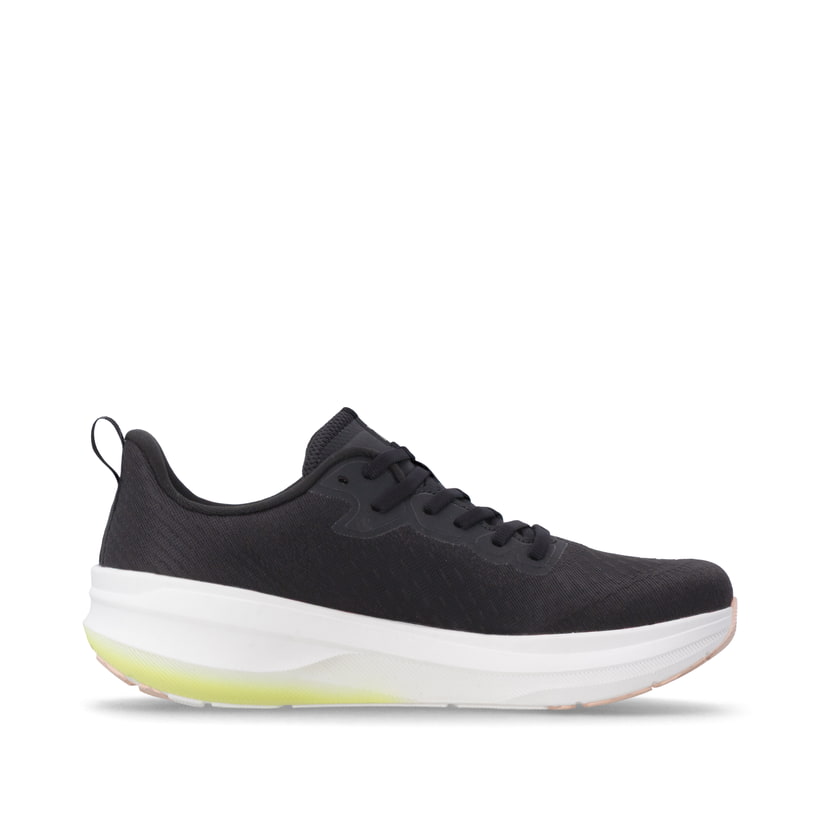 Schwarze Rieker Sport Damen Sneaker Low W4301-00. Schuh Innenseite.