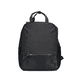 Rieker Rucksack H1648-00 in Schwarz mit Innenfach und Handyfach. Vorderseite.