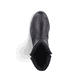 
Tiefschwarze Rieker Damen Kurzstiefel Z6880-00 mit einer schockabsorbierenden Sohle. Schuh von oben