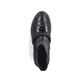 Beigebraune Rieker Damen Chelsea Boots 76863-64 mit einer robusten Profilsohle. Schuh Innenseite