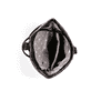 Sac Ã  dos Rieker H1426-25 Ã  imprimé animal avec fermeture éclair, compartiment pour ordinateur portable et rembourrage dorsal. Ouvert.