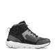 Graue Rieker Damen Sneaker High 40460-45 mit wasserabweisender TEX-Membran. Schuh Innenseite.