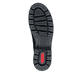 Schwarze Rieker Damen Hochschaftstiefel Y8101-00 aus Rauleder. Schuh Laufsohle.
