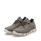 Beige Rieker Herren Sneaker Low 04351-64 mit Gummizug sowie ultraleichter Sohle. Schuhpaar seitlich schräg.