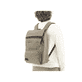 Sac Ã  dos Rieker H5102-52 en vert avec fermeture éclair et compartiment pour ordinateur portable. Porté.