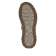 Bottes à lacets Rieker jaunes pour homme 06001-68 en cuir suédé. Semelle extérieure de la chaussure.