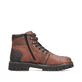 Braune Rieker Herren Schnürstiefel 30442-24 mit wasserabweisender TEX-Membran. Schuh Innenseite.