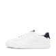 Weiße Rieker Herren Sneaker Low U0704-80 mit einer Schnürung. Schuh Außenseite.