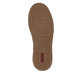 Grüne vegane Rieker Damen Sneaker Low M5512-54 mit einer Schnürung. Schuh Laufsohle.