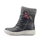 
Königsblaue Rieker Damen Kurzstiefel Z6693-14 mit einer robusten Profilsohle. Schuh Außenseite