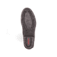 Tiefschwarze Rieker Damen Hochschaftstiefel 93157-00 mit einer robusten Profilsohle. Schuh Innenseite