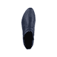
Schieferblaue Rieker Damen Stiefeletten Y0775-14 mit Reißverschluss sowie Blockabsatz. Schuh von oben