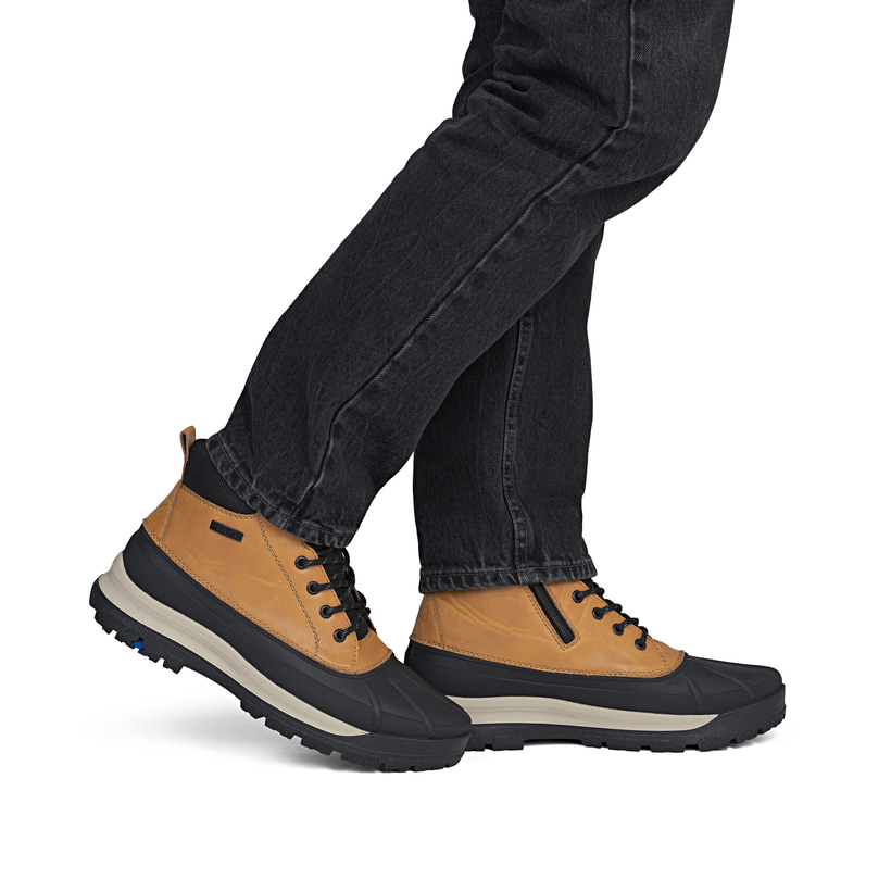 Rieker Herren Schnürstiefel beige 30302-20