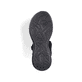 Schwarze Rieker Damen Trekkingsandalen V2166-00 mit einem Klettverschluss. Schuh Laufsohle.