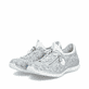 Mocassins Rieker multicolores pour femme L3252-91. Chaussures inclinées sur le côté.