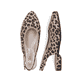 Escarpins Rieker beiges pour femme 43161-90 avec imprimé animal à la mode. Chaussure vue de dessus, couchée.