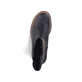
Nachtschwarze Rieker Damen Chelsea Boots 72683-00 mit einer schockabsorbierenden Sohle. Schuh von oben
