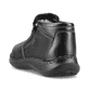 
Graphitschwarze Rieker Herren Slipper 03072-00 mit einer schockabsorbierenden Sohle. Schuh von hinten