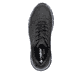 Schwarze Rieker Herren Schnürschuhe 30202-00 mit wasserabweisender TEX-Membran. Schuh von oben.