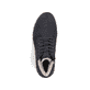 Schwarze Rieker Herren Schnürstiefel 08130-01 mit wasserabweisender TEX-Membran. Schuh von oben.