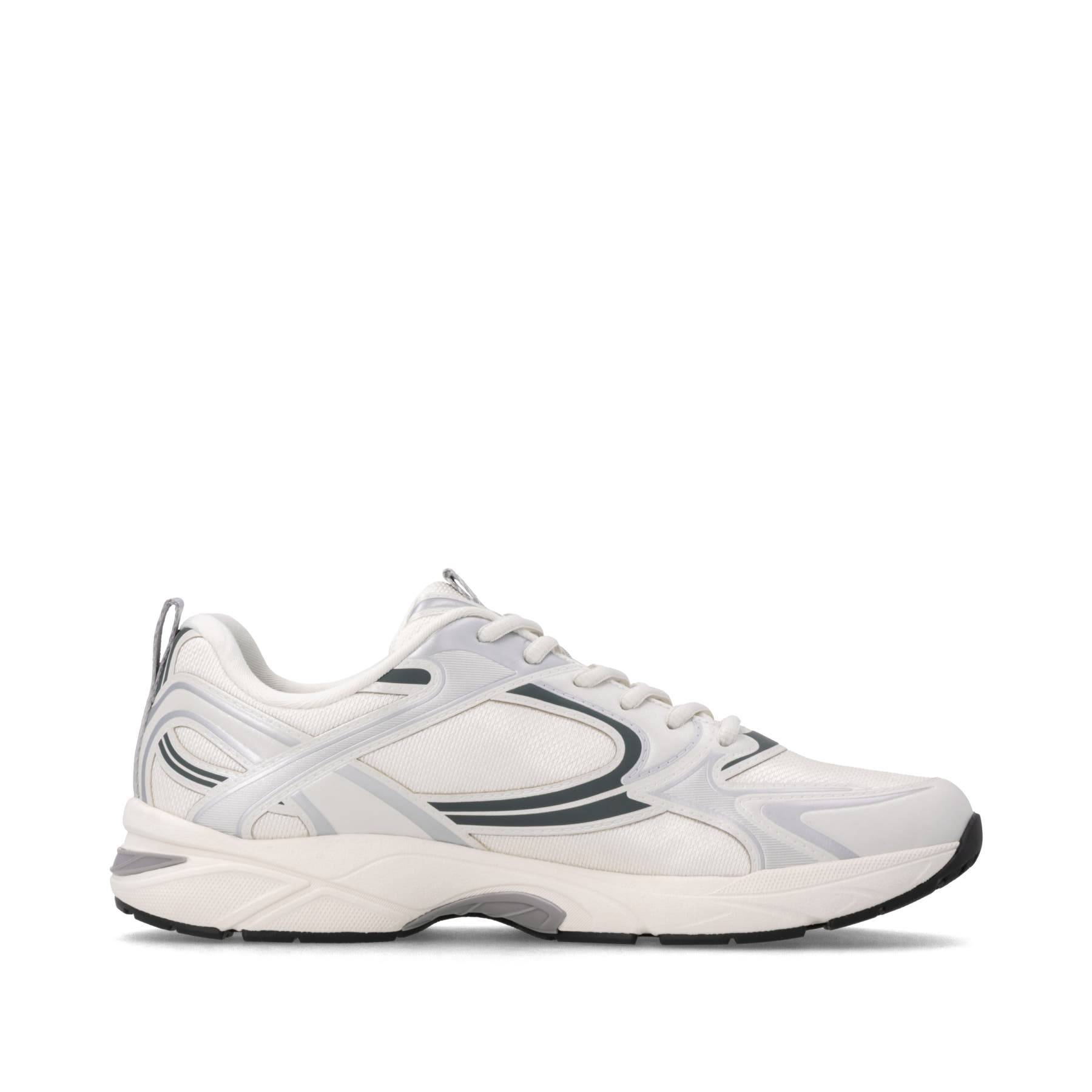 Beige Rieker Sport Herren Sneaker Low U4202-60. Schuh Innenseite.