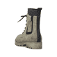Hellbeige Rieker Damen Schnürstiefel 78538-60 mit Schnürung und Reißverschluss. Schuh Innenseite