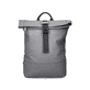 Rieker Rucksack H1426-42 in Grau mit Innenfach, Reißverschluss und Handyfach. Vorderseite.