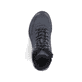 Pazifikblaue Rieker Damen Clogs M5090-14 mit ultra leichter und flexibler Sohle. Schuh Außenseite gespiegelt.