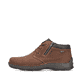 Braune Rieker Herren Schnürstiefel 05342-22 mit wasserabweisender TEX-Membran. Schuh Außenseite.
