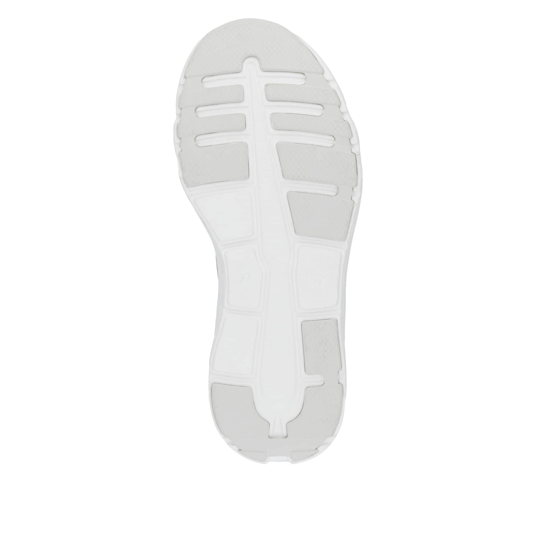 Beige Rieker Damen Sneaker Low W3500-60 mit Schnürung sowie ultraleichter Sohle. Schuh Laufsohle.