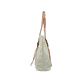 Rieker Damen Shopper H1516-54 in Khakigrün aus Kunstleder mit Reißverschluss. Shopper rechtsseitig.