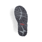Schwarze Rieker Damen Trekkingsandalen 68851-02 mit einem Klettverschluss. Schuh Laufsohle.