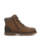 Braune Rieker Herren Schnürstiefel F7010-24 mit wasserabweisender TEX-Membran. Schuh Innenseite.