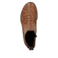 Chelsea Boots Rieker marron pour femme 74855-22 en cuir lisse. Semelle extérieure de la chaussure.