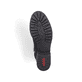 
Tiefschwarze Rieker Damen Kurzstiefel Z6862-00 mit einer schockabsorbierenden Sohle. Schuh Laufsohle